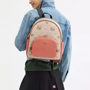 Coach | Bags | New Court Backpack In Signature Canvas Floral  display picture 3